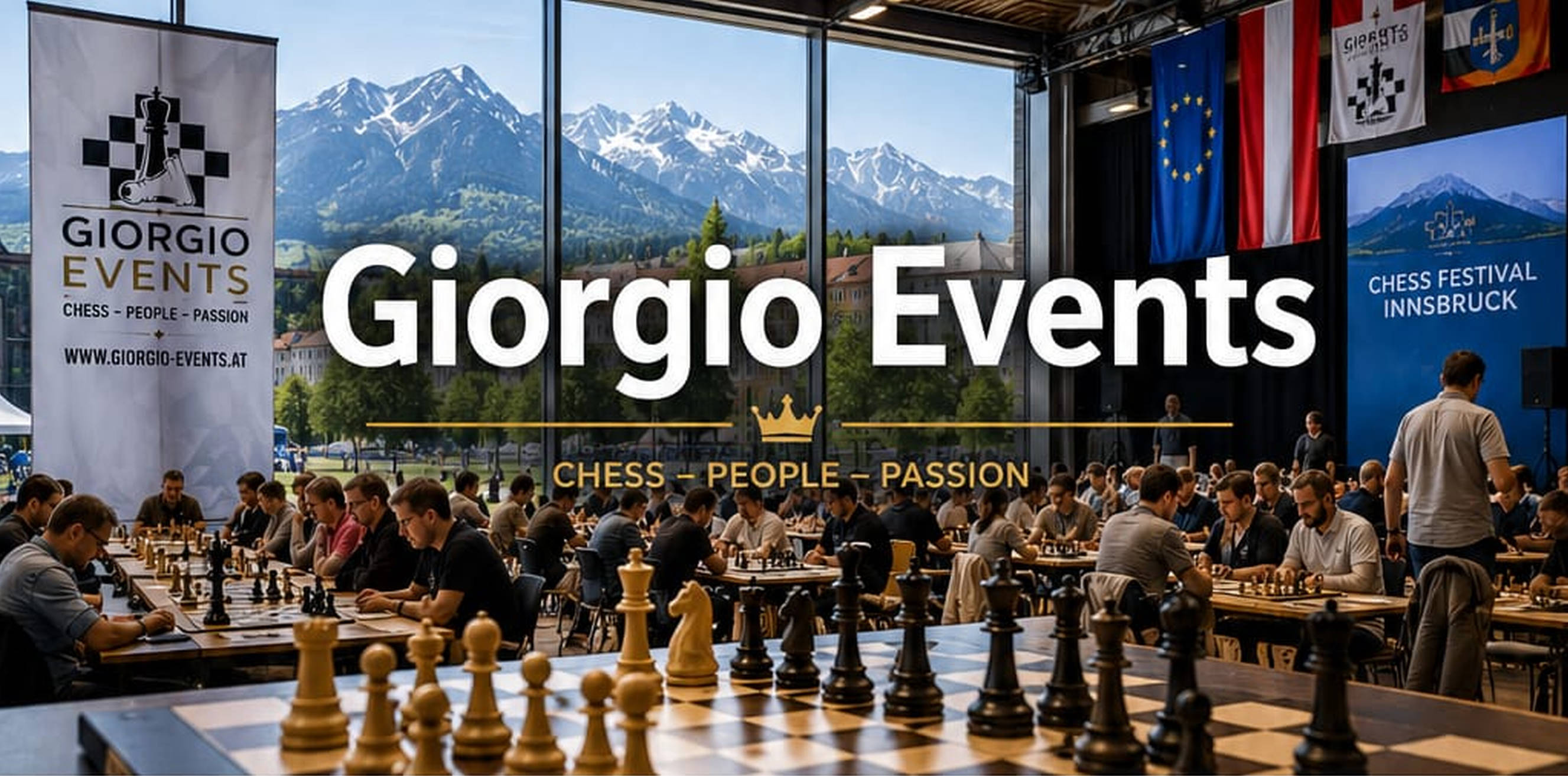 Giorgio Events beim Chess Festival Innsbruck